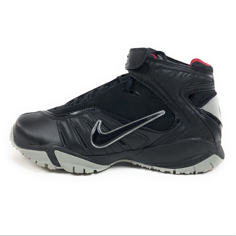 Nike Zoom Vick IV Black Retro Shoes Mid 313708-002